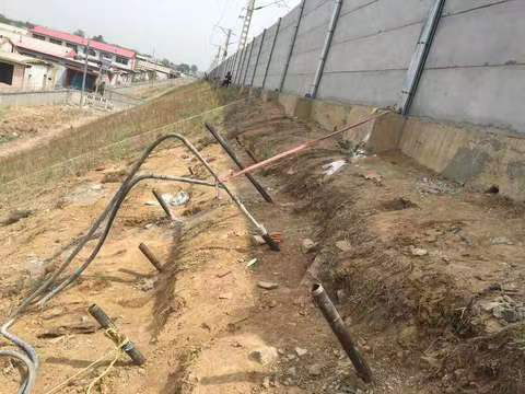 轵城镇基础下沉注浆加固